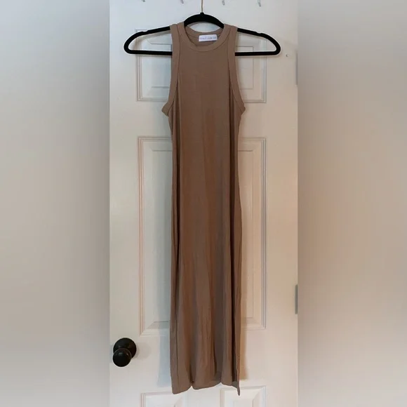 House Of Harlow 1960 Dresses | House Of Harlow 1960 Ribbed Knit Dress | Color: Tan | Size: Xs | Kendallrrich's Closet
